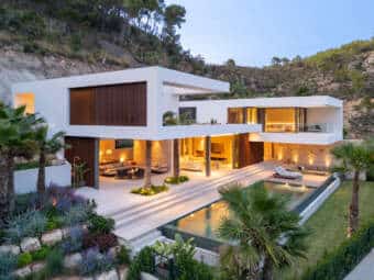 Espectacular chalet en una zona residencial privilegiada con vistas a la bahía de Palma