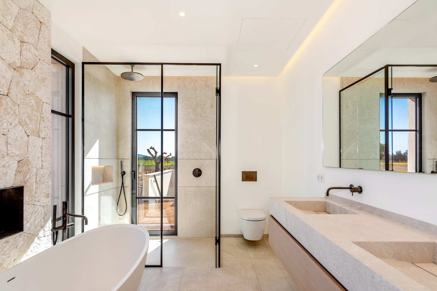 Uno de 3 baños