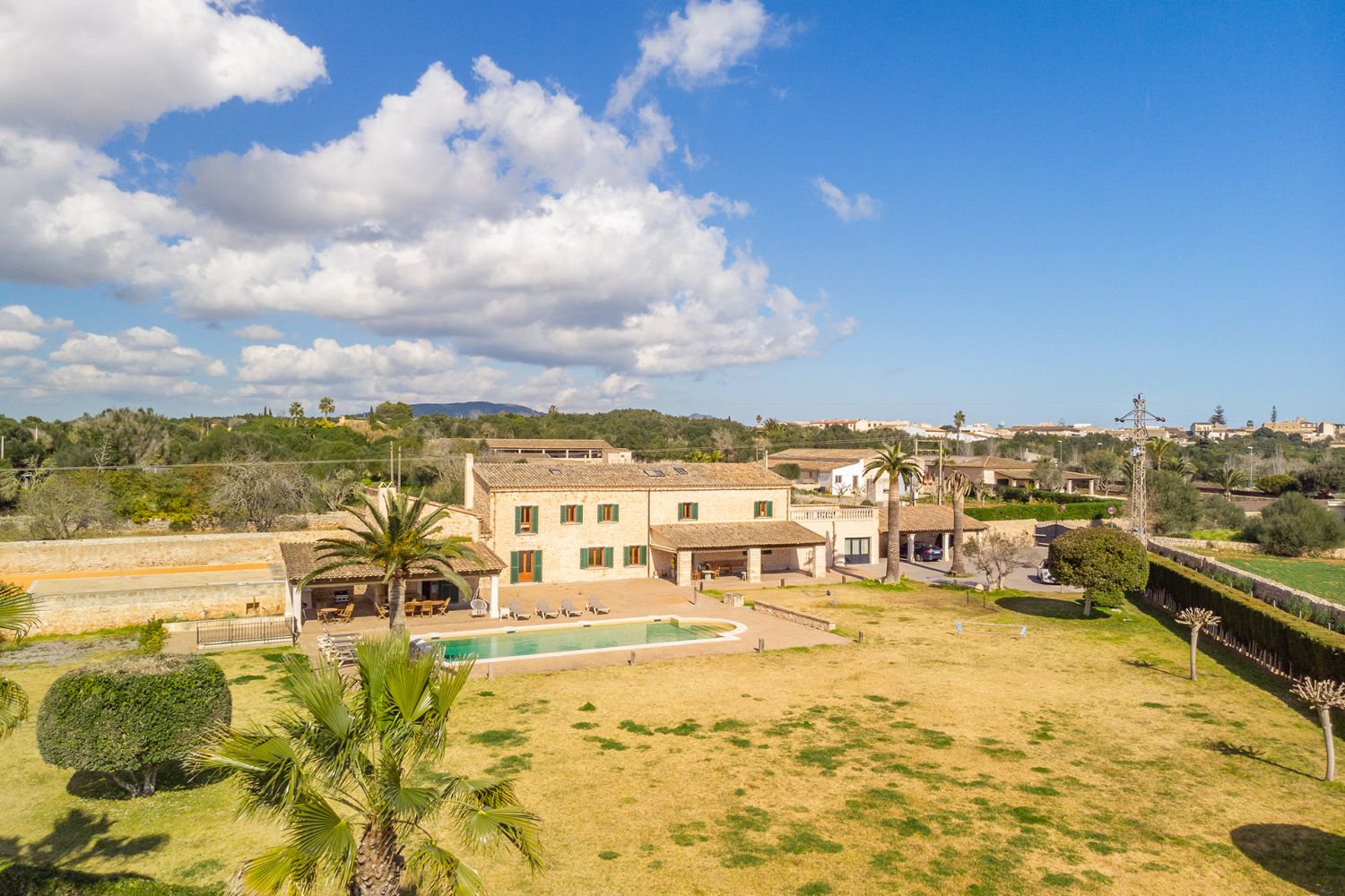 Vista exterior de la finca
