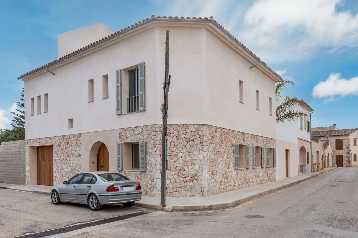 Vista exterior de la casa