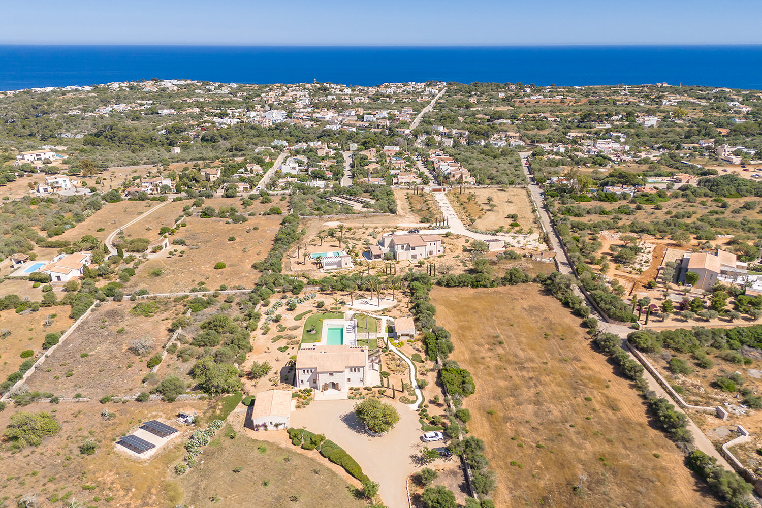 Finca desde arriba