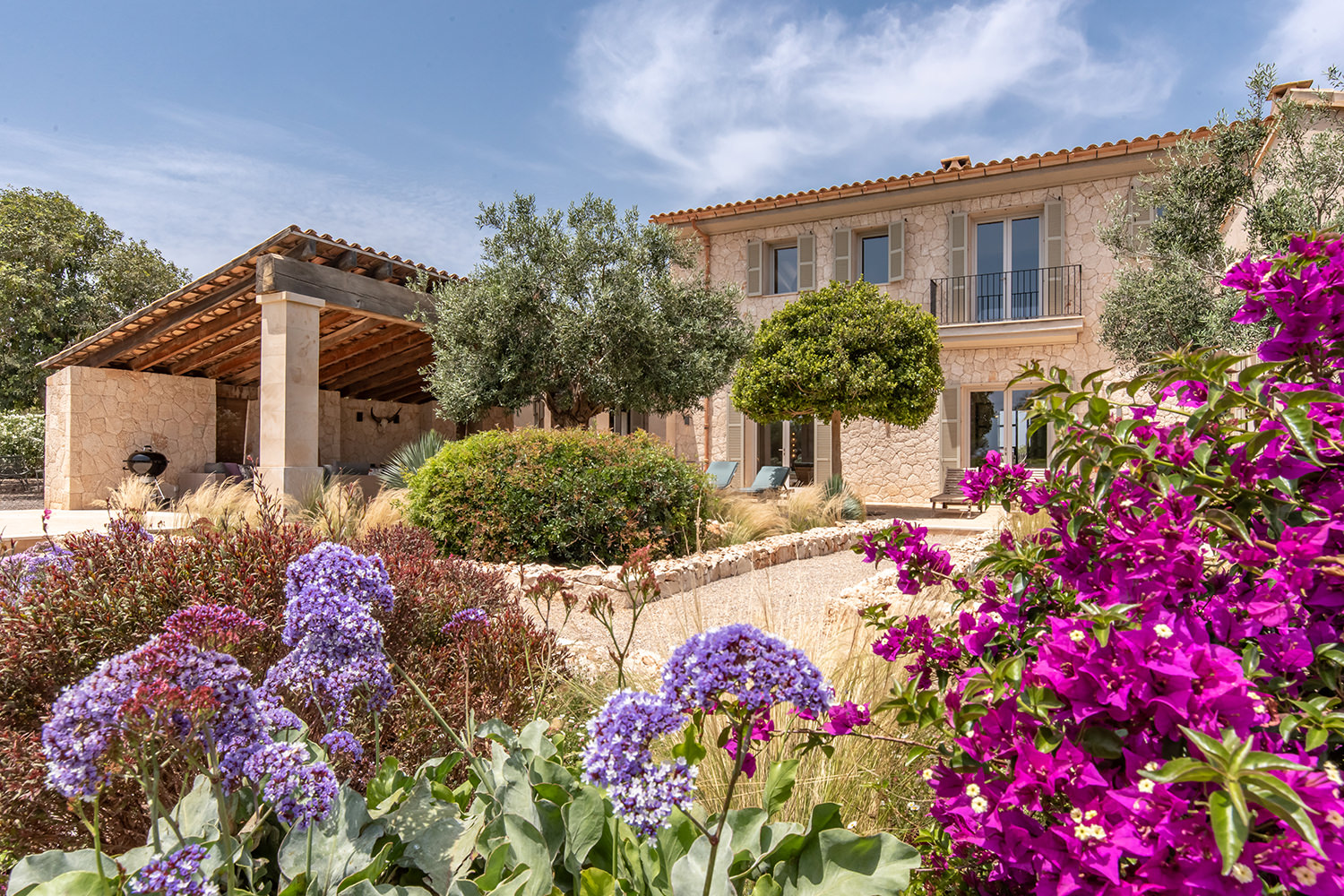 Jardín mediterraneo