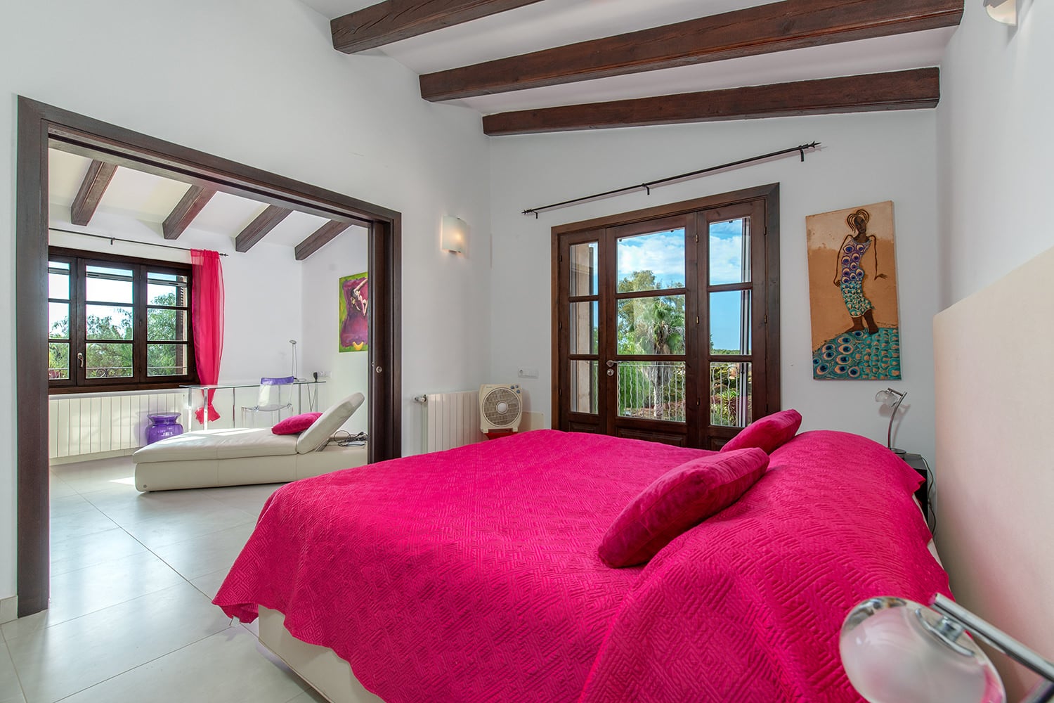 Espaciosa habitación principal