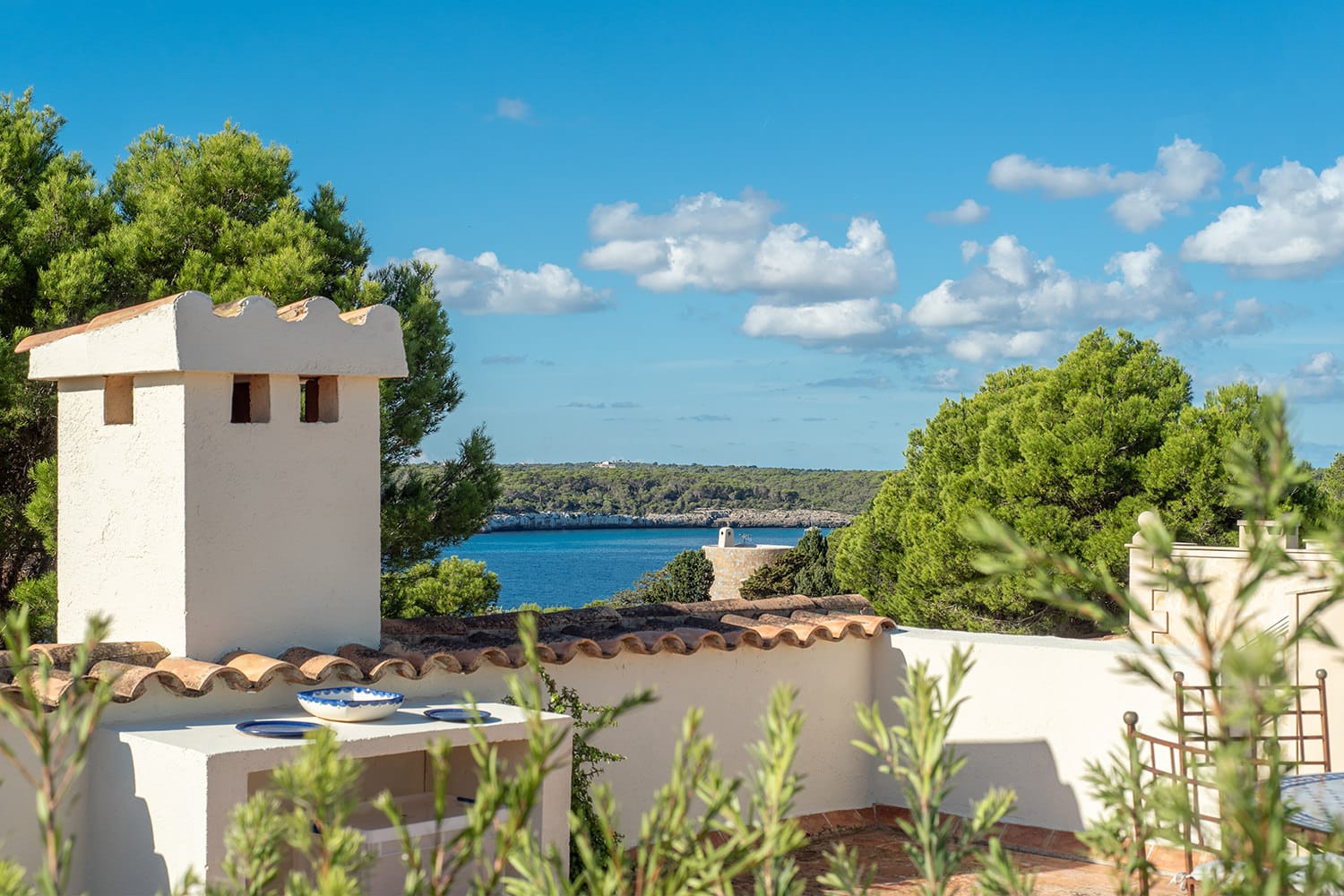 Azotea con vistas al mar