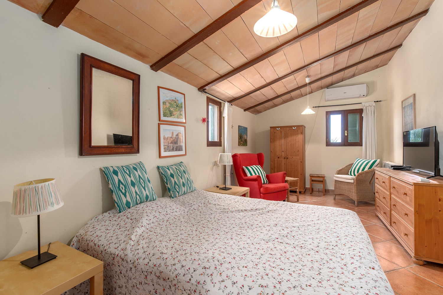 Dormitorio casa de invitados