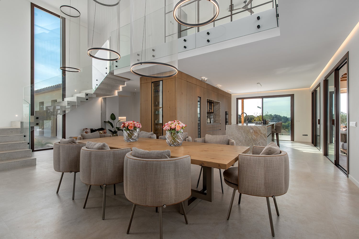 Comedor con cocina integrado