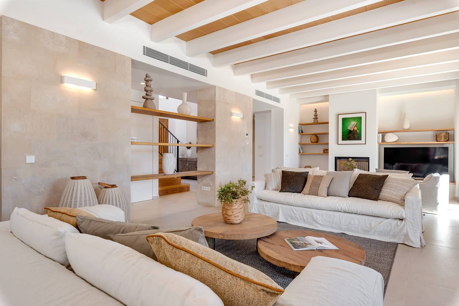 Elegante sala de estar