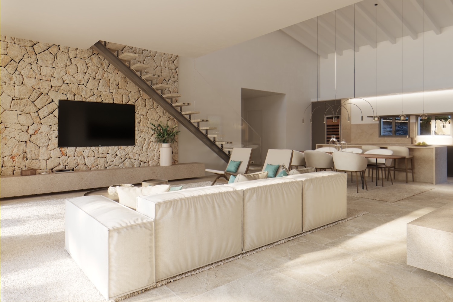 Sala de estar elegante