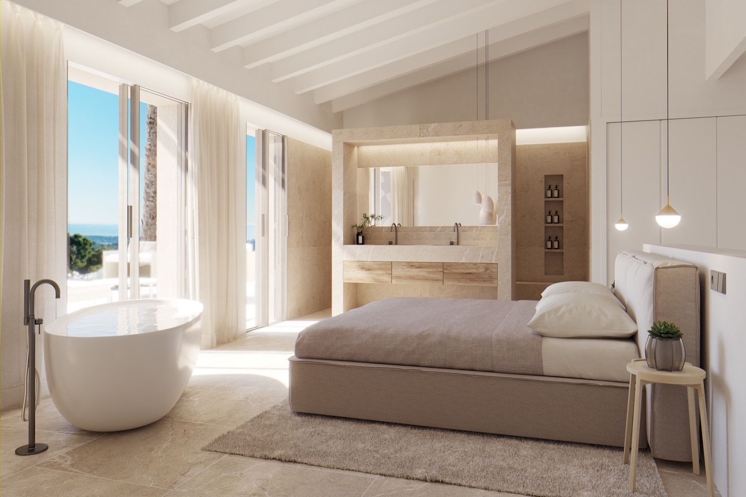 Uno de 4 dormitorios