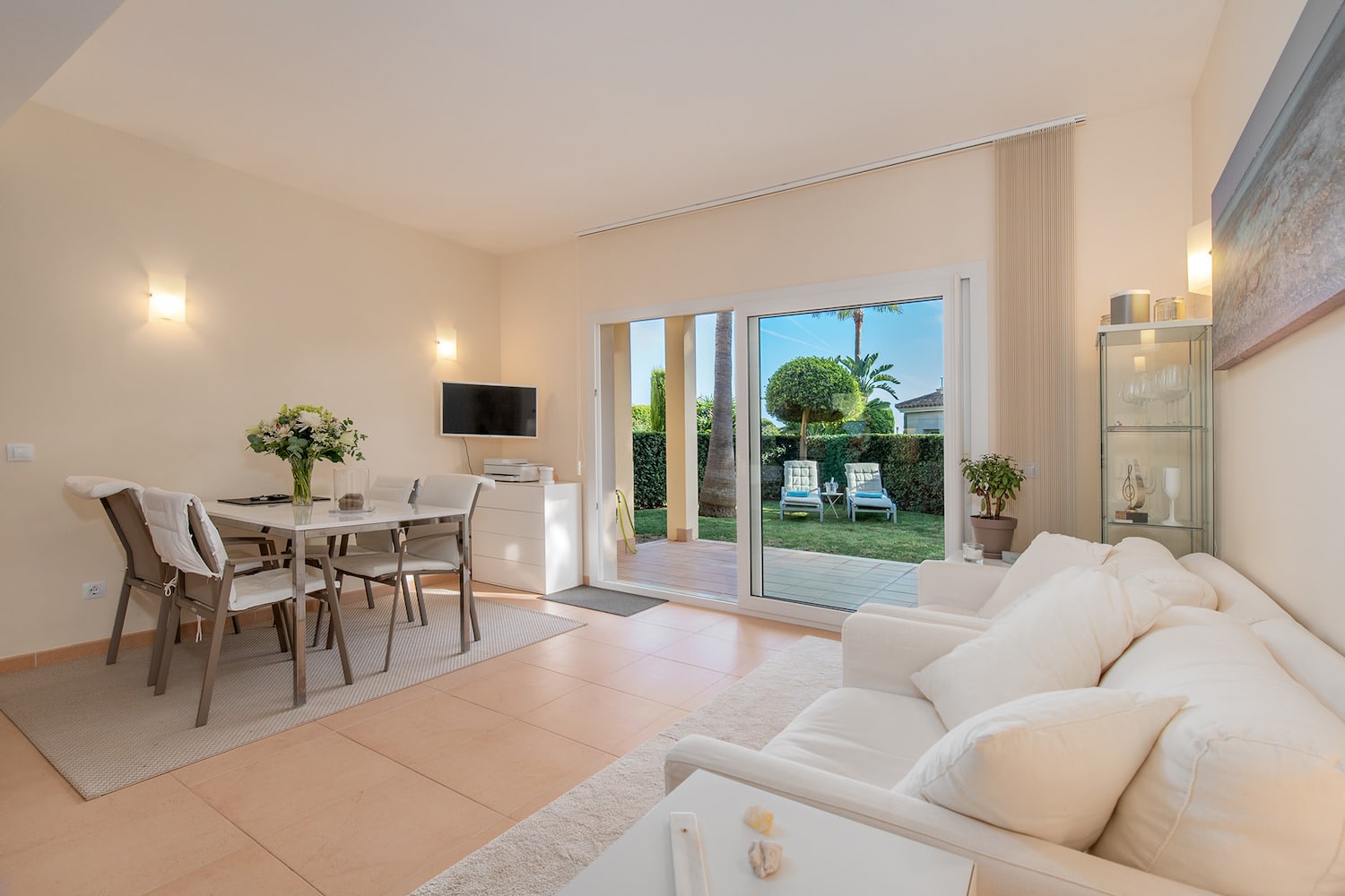 Salón-comedor espacioso