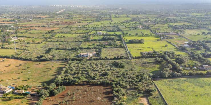Parcela de ensueño con vistas al mar y proyecto de construcción aprobado cerca de Porto Cristo