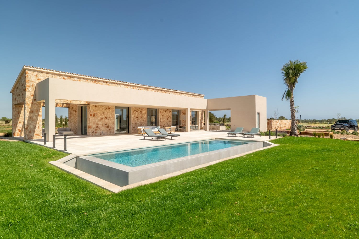 Magnífica zona de piscina