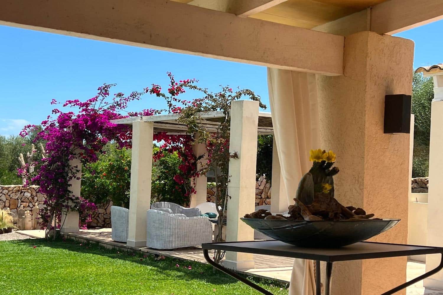 Terraza cubierta