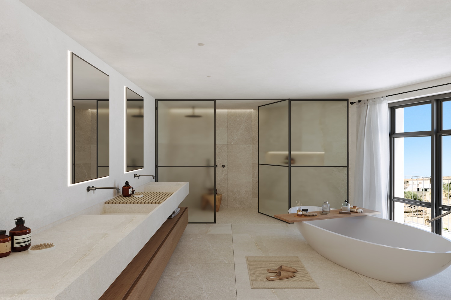 Uno de 5 baños