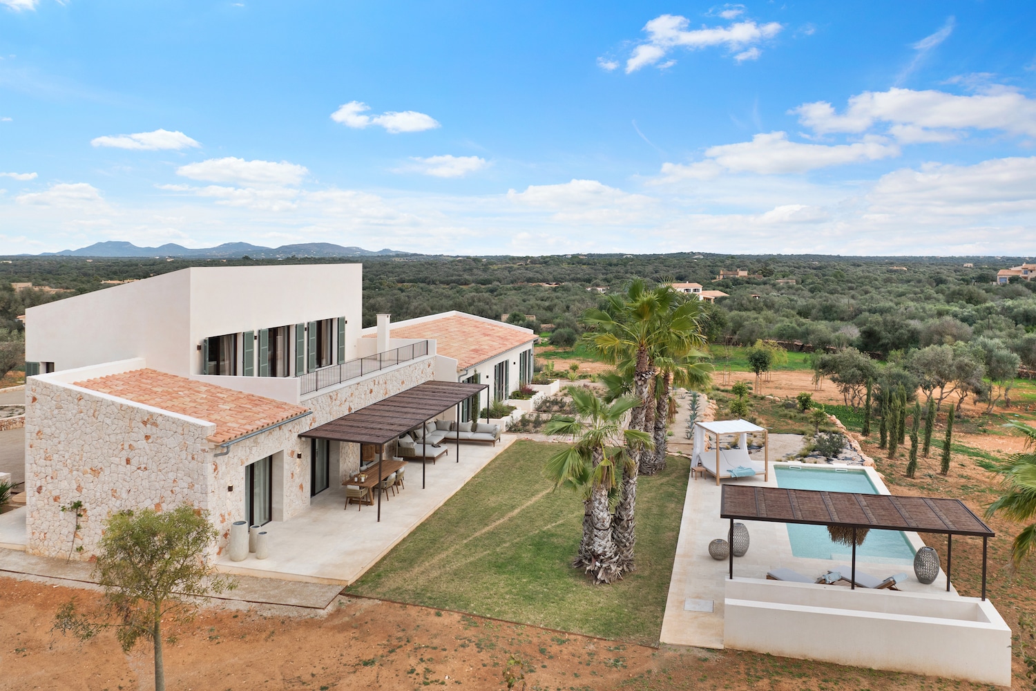 Finca desde arriba
