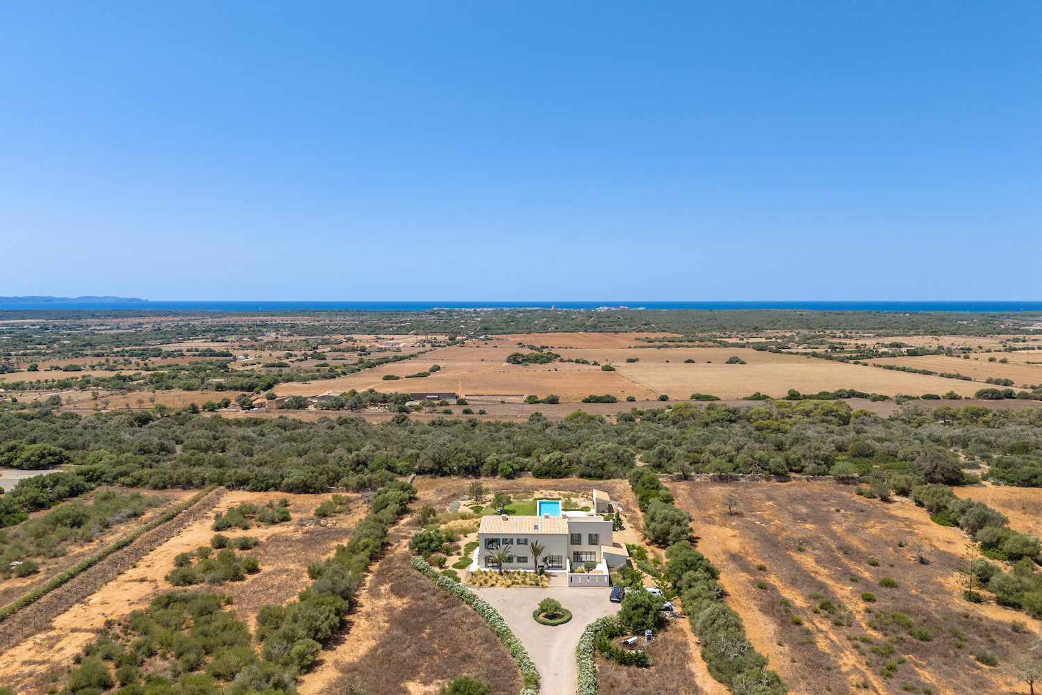 Finca desde arriba