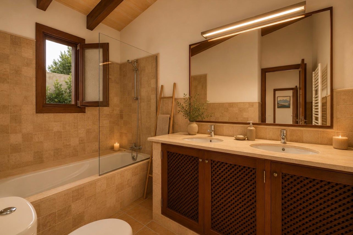 Visualización baño