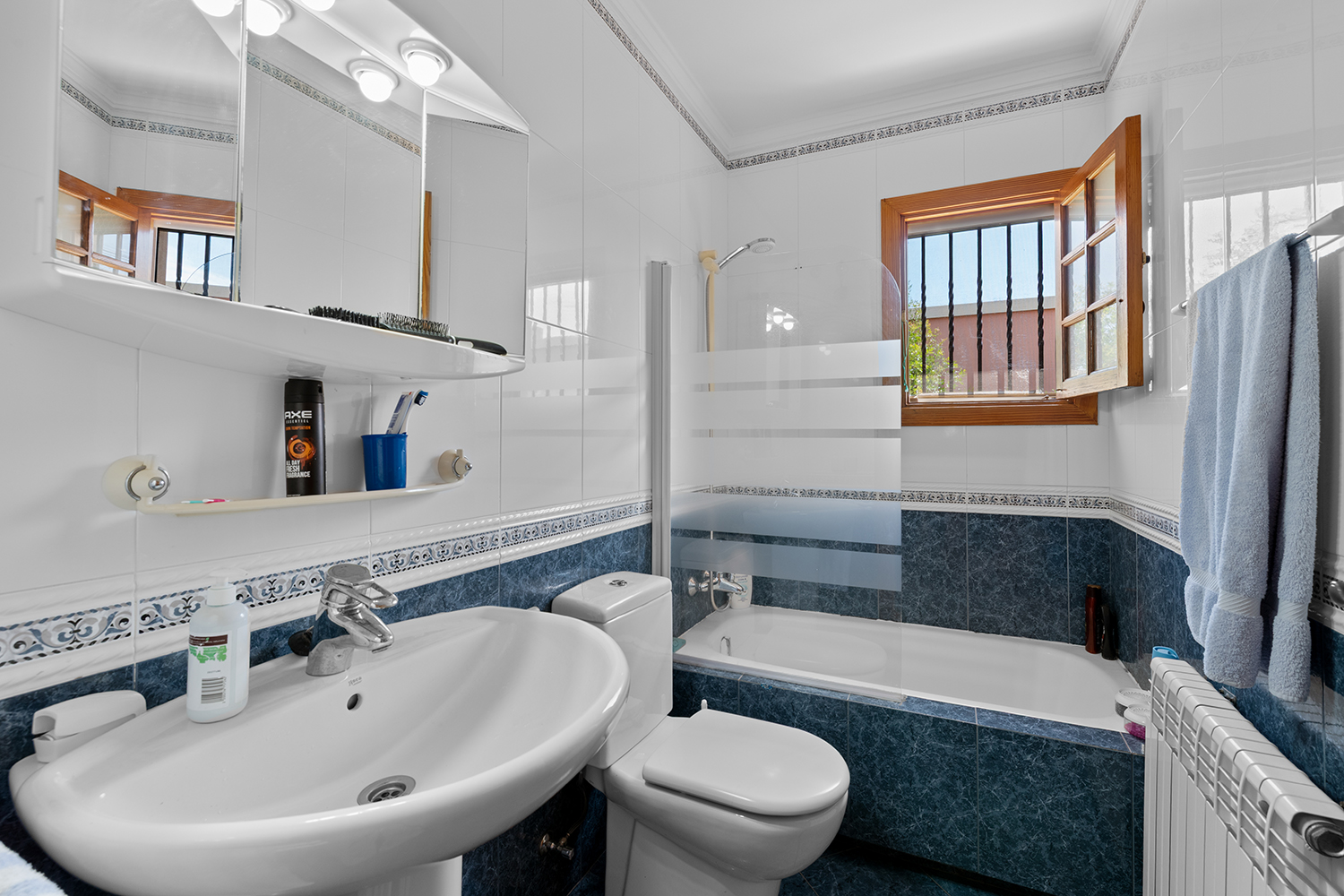 Uno de 2 baños