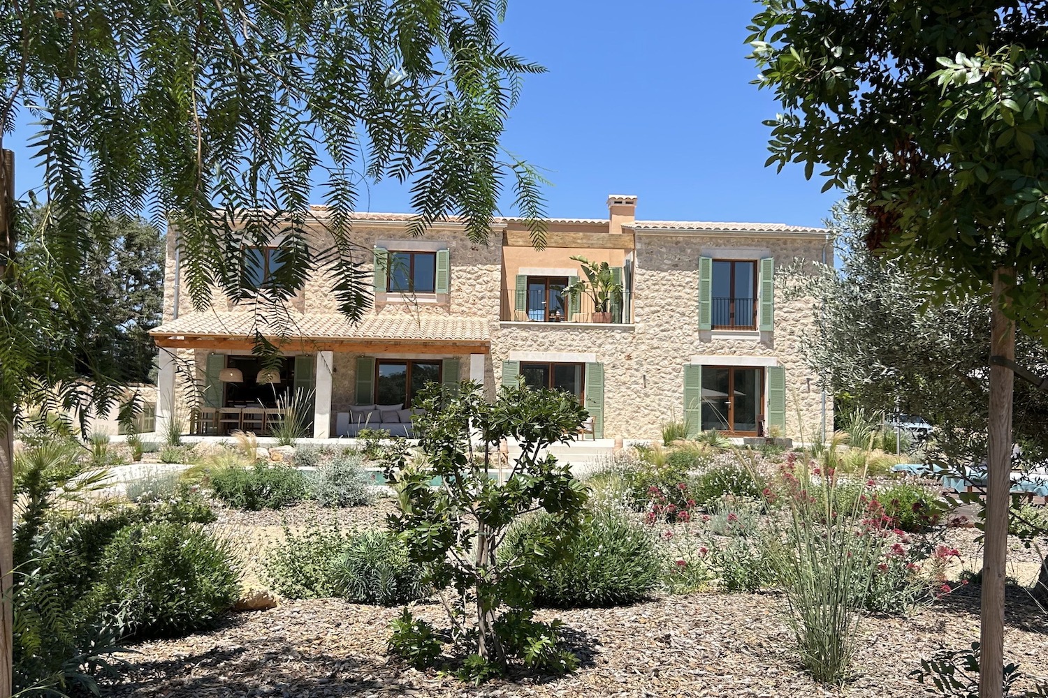 Jardín mediterraneo