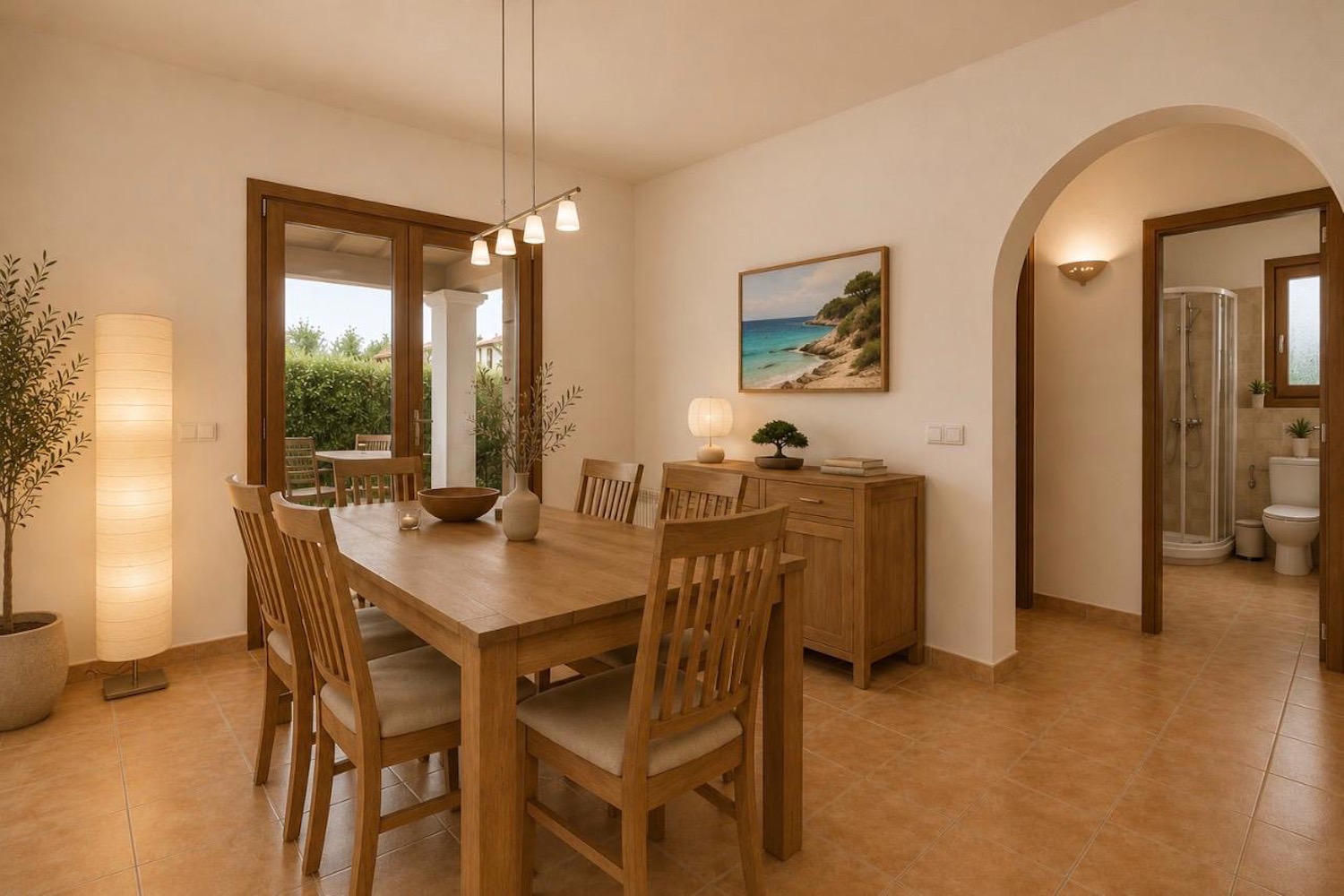 Visualización comedor