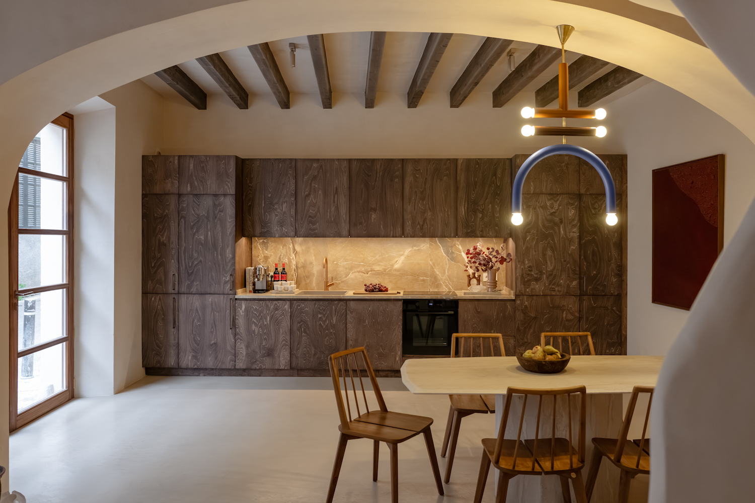 Cocina con comedor
