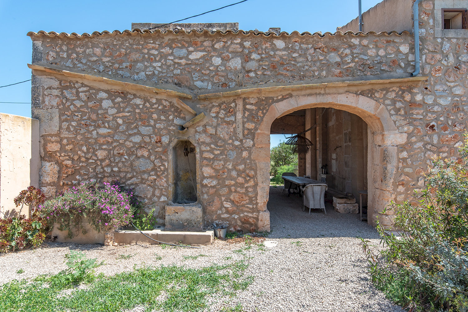 Terraza cubierta