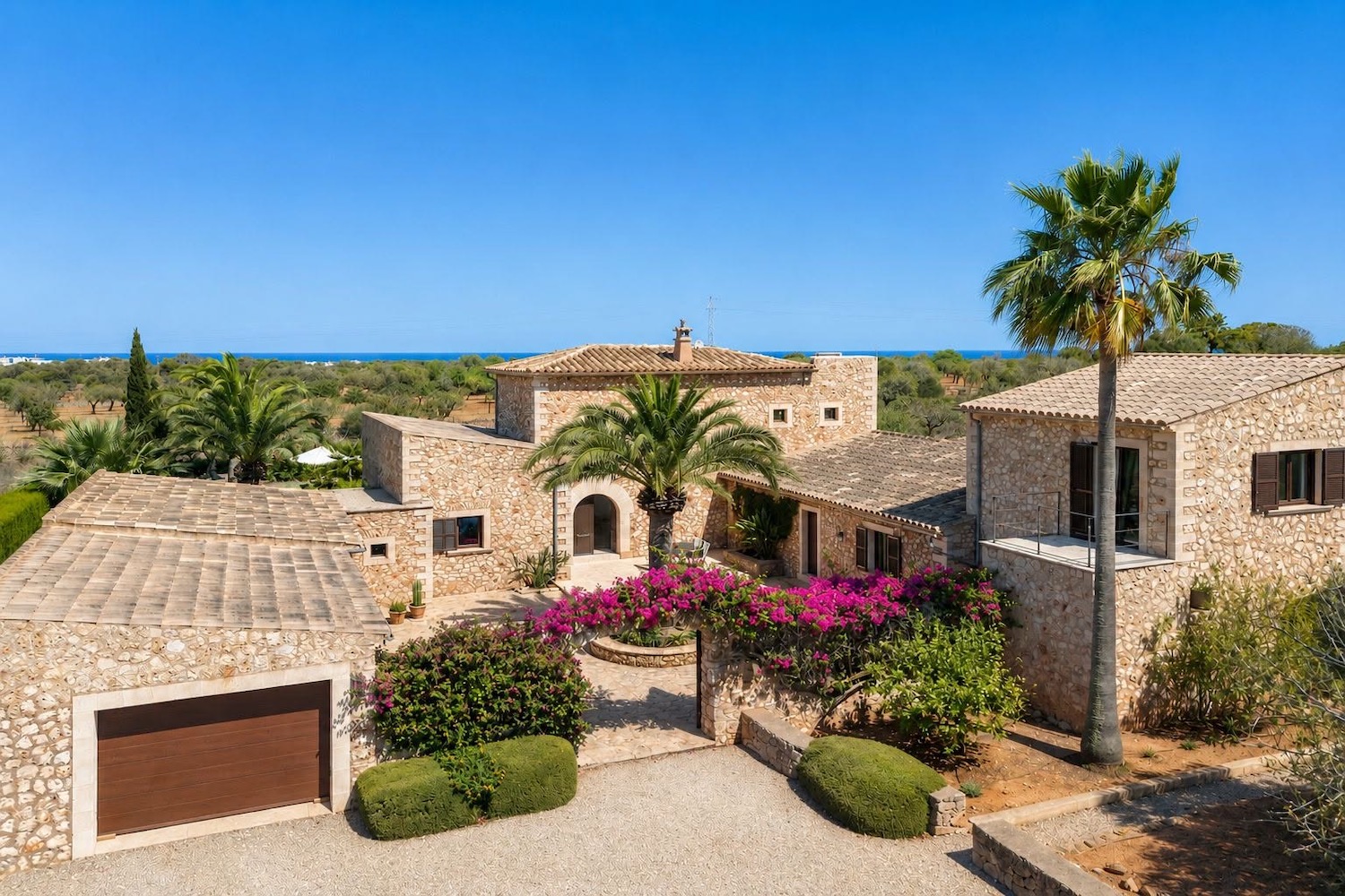 Finca desde arriba