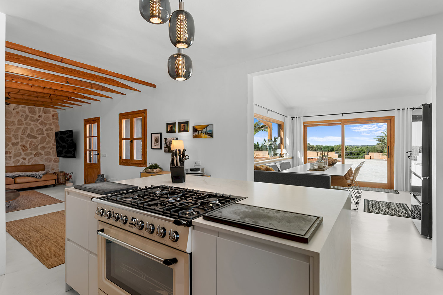 Cocina abierta