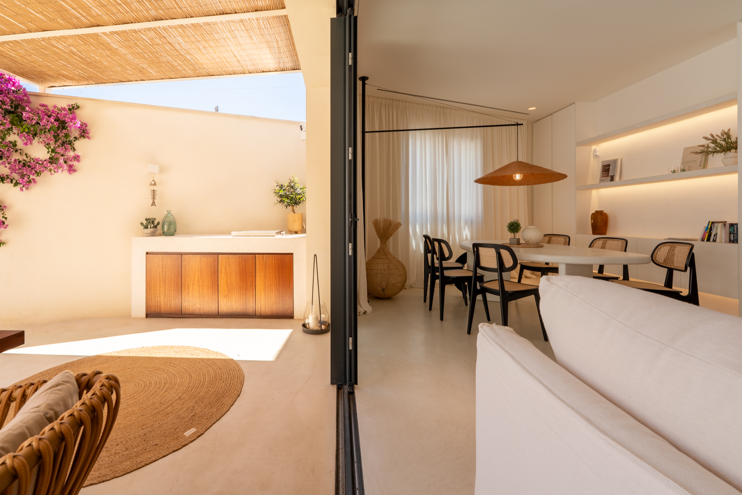 Fusión perfecta entre el interior y el exterior