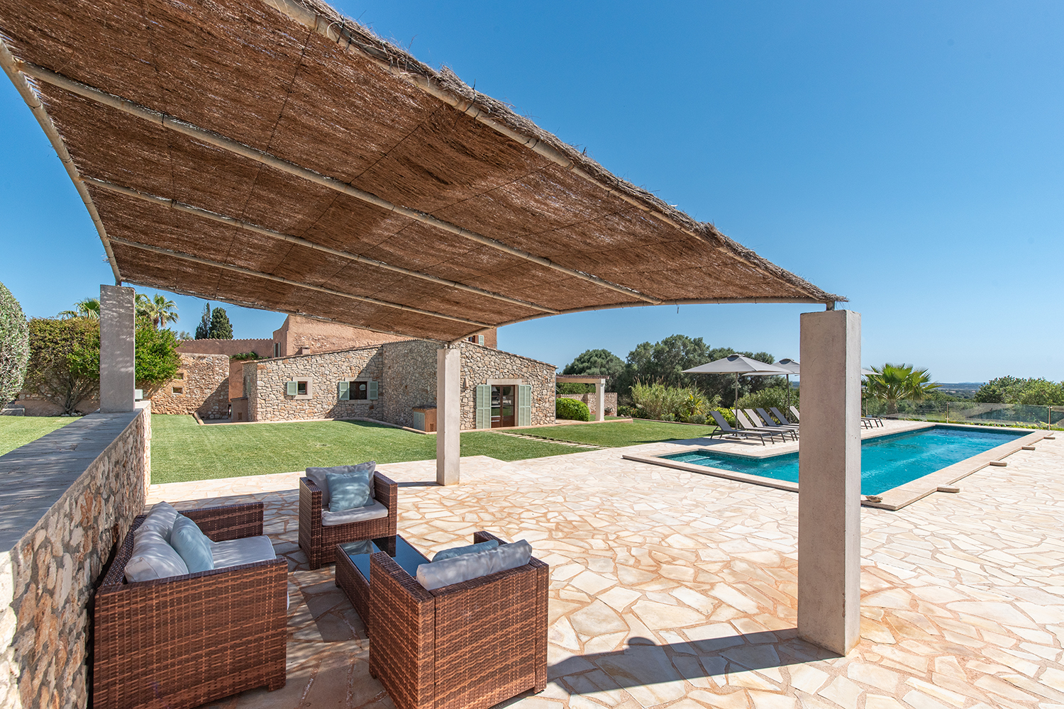 Zona de la piscina
