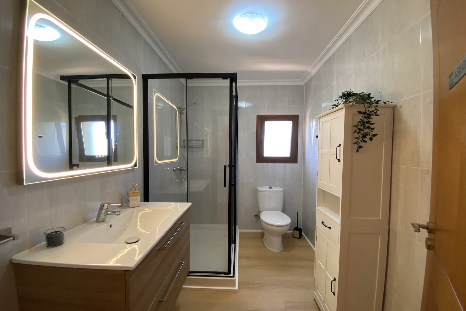 Uno de 2 baños